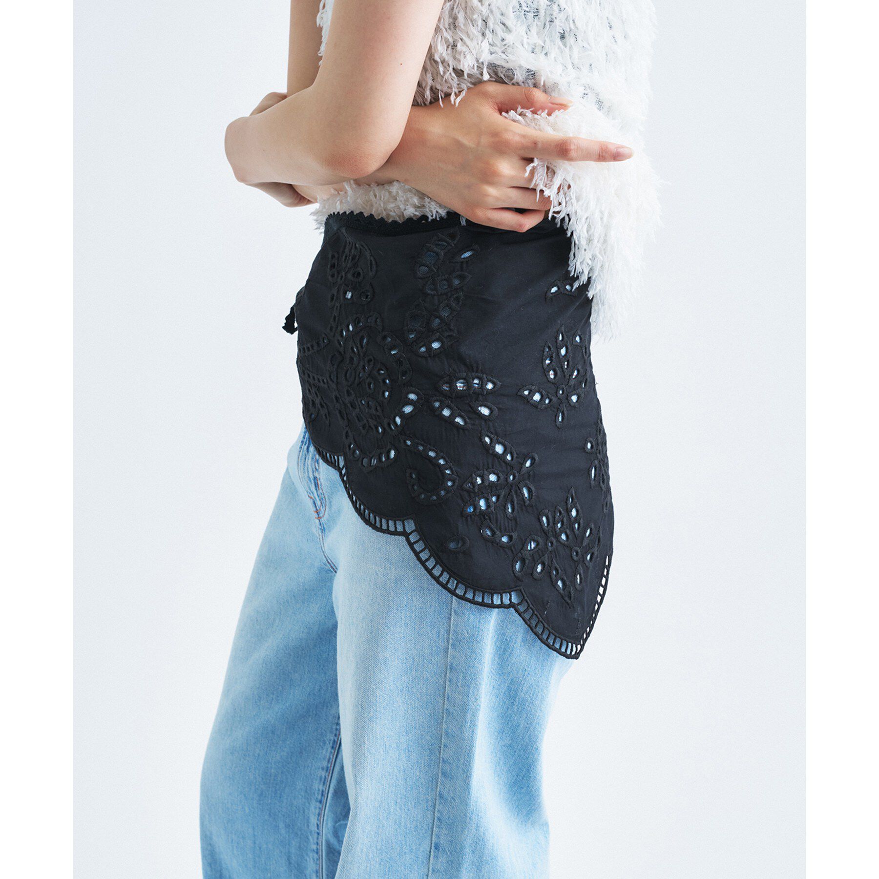 CODE A「PROTAGONISTA｜triangle scarf」|バンダナ・スカーフ|