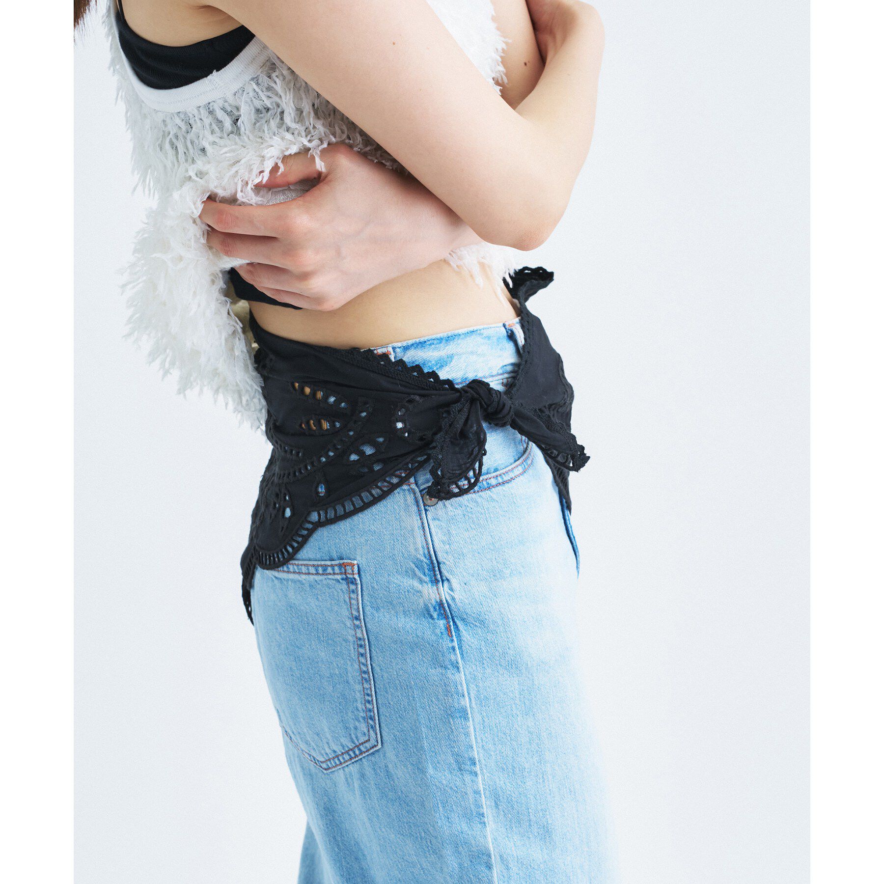 CODE A「PROTAGONISTA｜triangle scarf」|バンダナ・スカーフ|