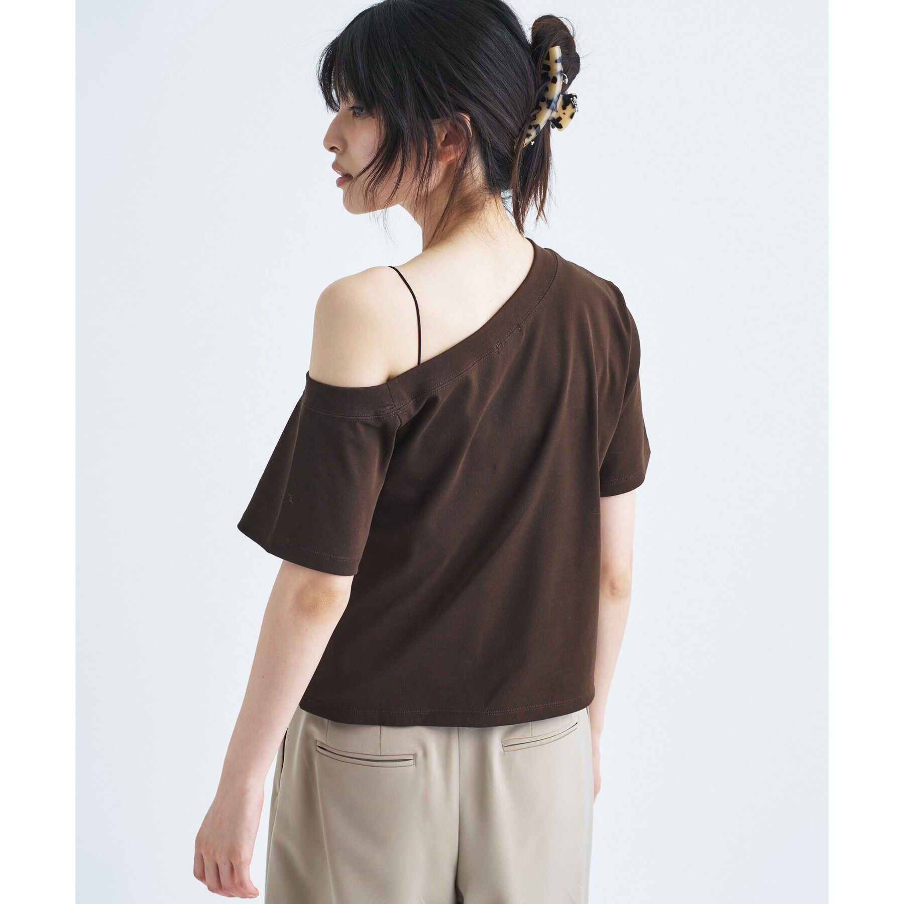 CODE A「PROTAGONISTA｜asymmetry tee」|Tシャツ・カットソー|