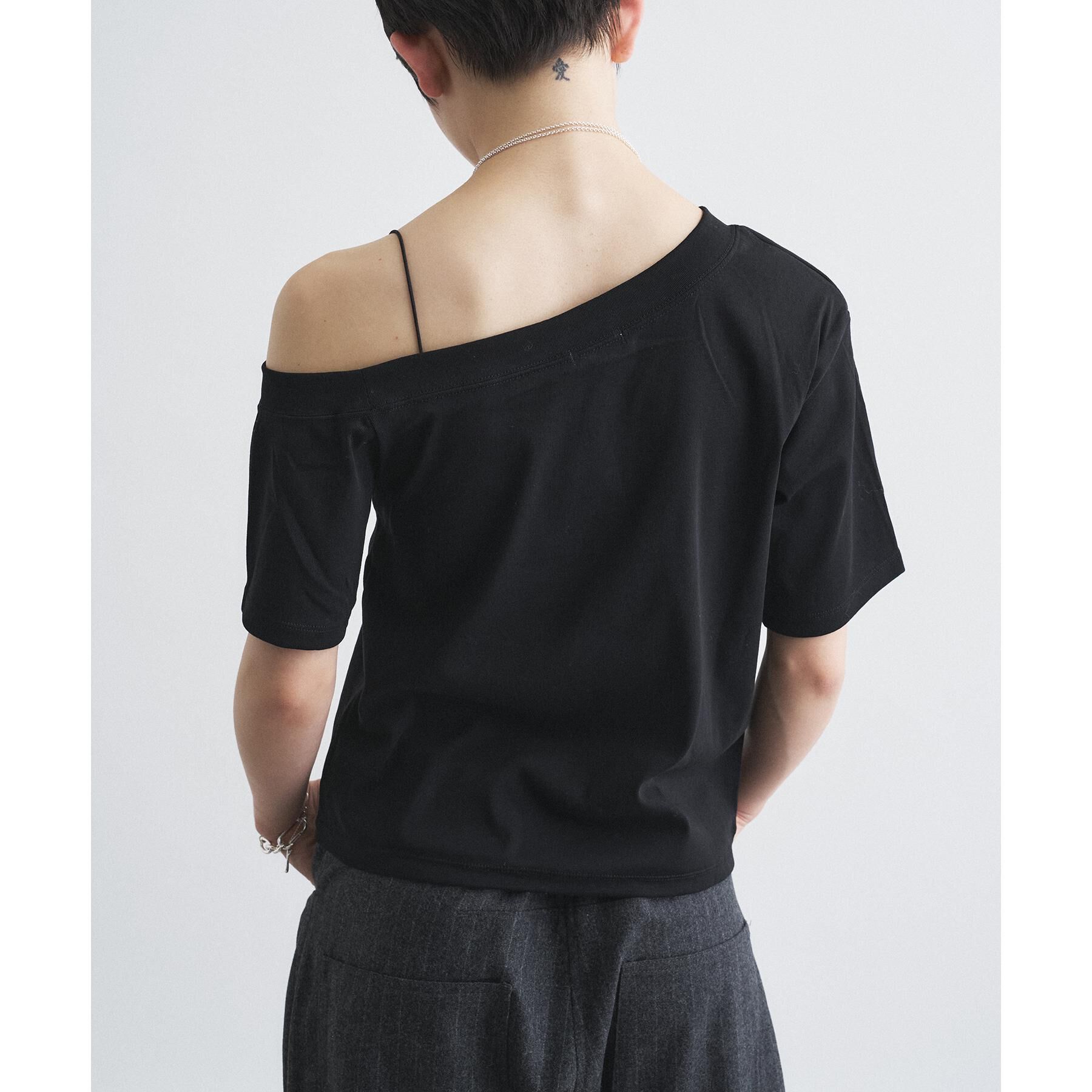 CODE A「PROTAGONISTA｜asymmetry tee」|Tシャツ・カットソー|