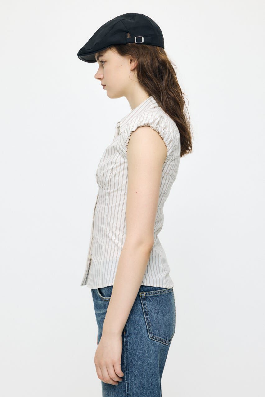 MOUSSY「PUFF CAP SLEEVE ブラウス」|シャツ・ブラウス|