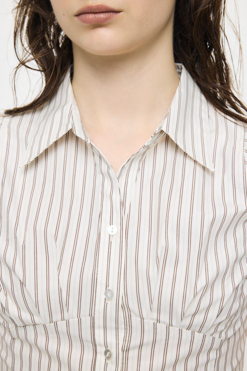 MOUSSY「PUFF CAP SLEEVE ブラウス」|シャツ・ブラウス|