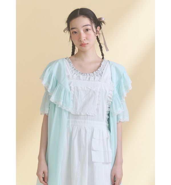 merry jenny「petit flower pure neck tee」|Tシャツ・カットソー|