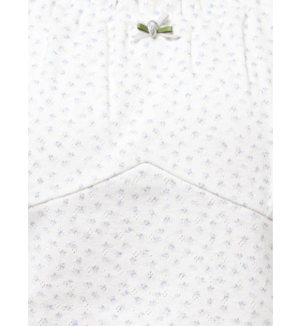 merry jenny「petit flower pure neck tee」|Tシャツ・カットソー|