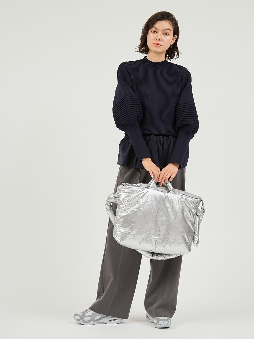 emmi atelier「【限定カラーあり】ナイロンパディングバッグ」|ショルダー・メッセンジャー|