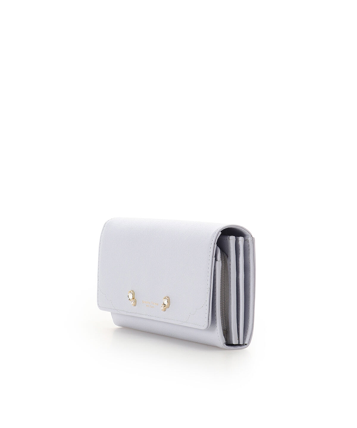 Samantha Thavasa Petit Choice「エレガントフラワーかぶせ長財布」|財布|