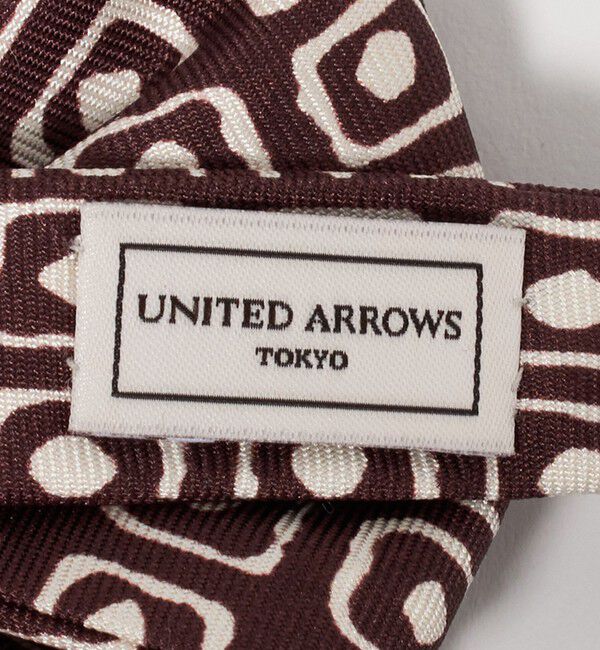 UNITED ARROWS「スクエア プリント ボウタイ」|ネクタイ・蝶ネクタイ|