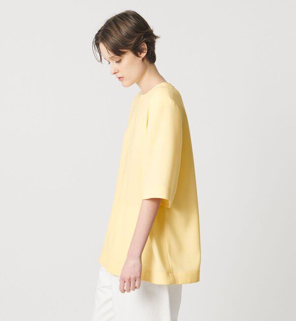 AEWEN MATOPH「＜AEWEN MATOPH＞ショルダーパッド Tブラウス ‐ ウォッシャブル ‐」|シャツ・ブラウス|
