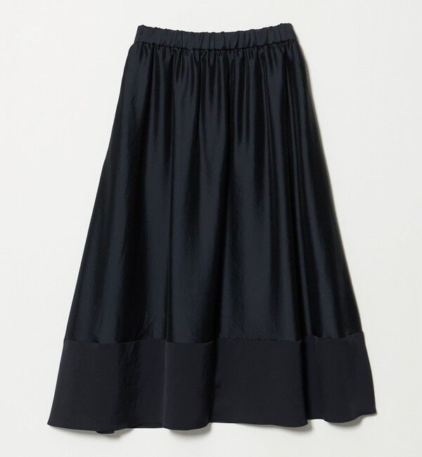 UNITED ARROWS「シルキー ギャザー スカート ‐ウォッシャブル‐」|スカート|