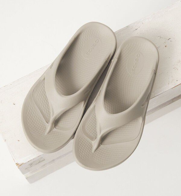 UNITED ARROWS green label relaxing「【WEB限定】＜OOFOS＞OOriginal / オリジナル」|サンダル|BEIGE