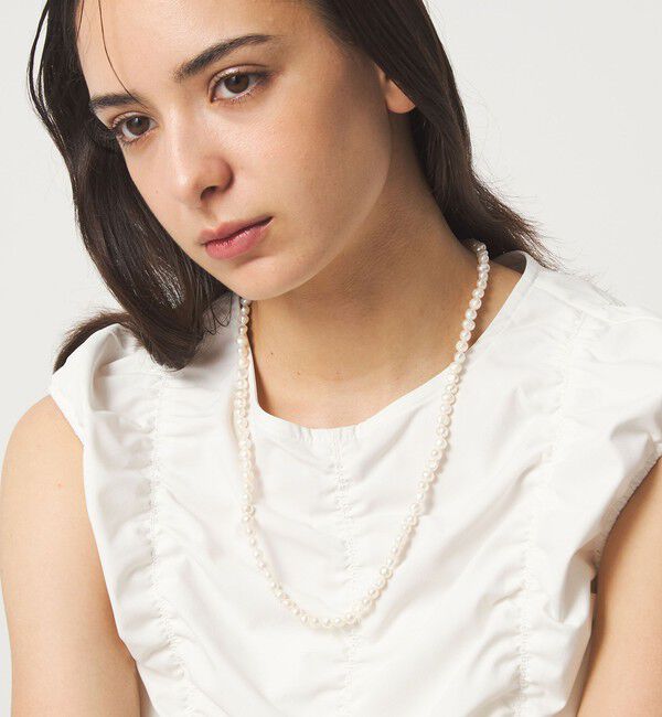 UNITED ARROWS green label relaxing「＜EO＞淡水パール ネックレス（80cm）」|ネックレス|