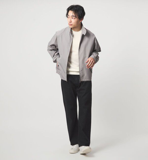 UNITED ARROWS green label relaxing「タック ピケ ビズ クルーネック ニット -ウォッシャブル-」|ニット・セーター|