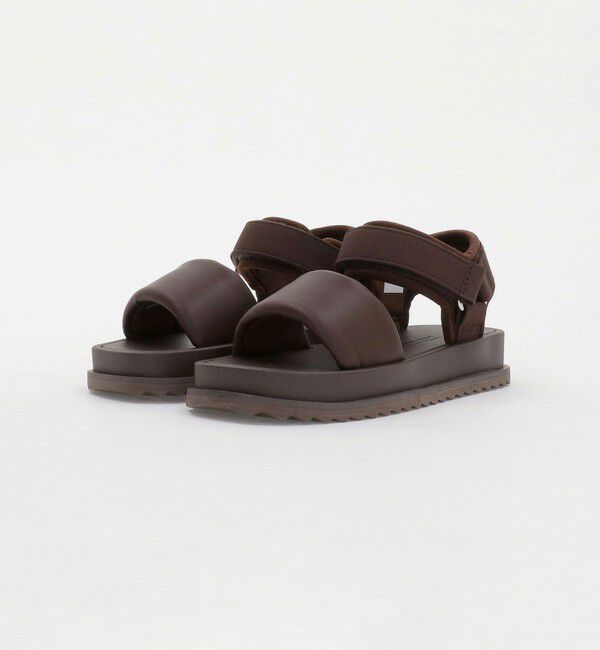 UNITED ARROWS green label relaxing「パフィー フラット サンダル / キッズ 17cm-23cm」|スニーカー|