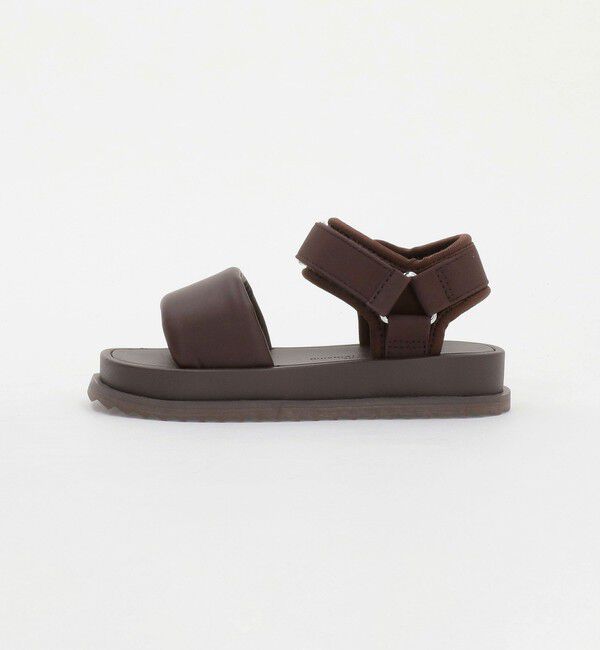 UNITED ARROWS green label relaxing「パフィー フラット サンダル / キッズ 17cm-23cm」|スニーカー|