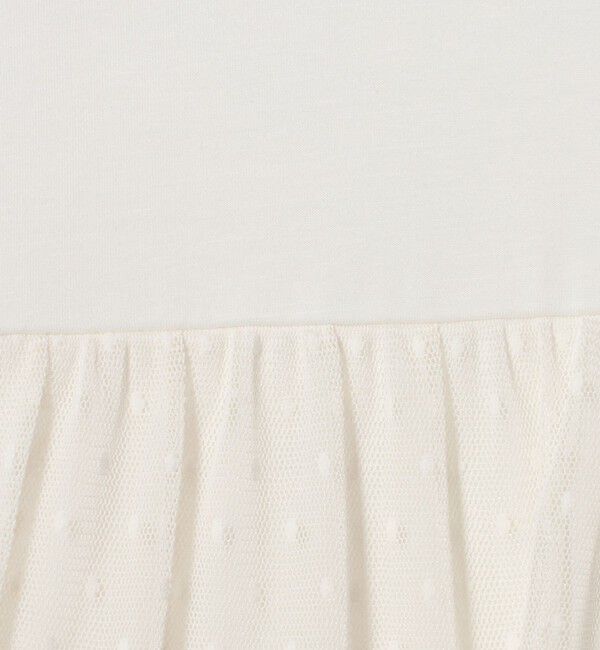 UNITED ARROWS green label relaxing「ドットチュール ティアード プルオーバー カットソー」|Tシャツ・カットソー|