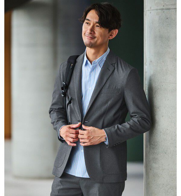 UNITED ARROWS green label relaxing「【WEB限定】JUST fit WORKIST セットアップ -ストレッチ-」|スーツ|
