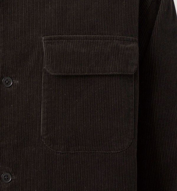 UNITED ARROWS green label relaxing「FINE BASIC スビン コーデュロイ CPO 長袖 シャツ」|シャツ・ブラウス|
