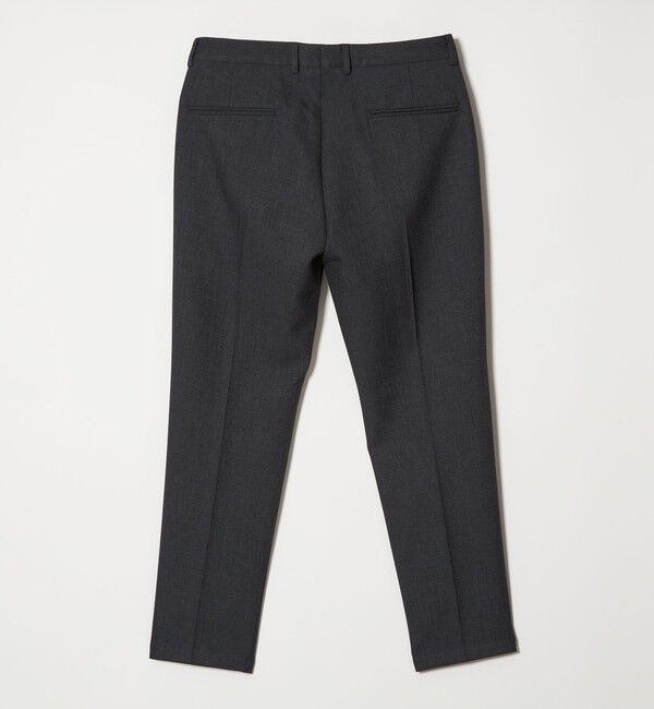 BEAUTY&YOUTH UNITED ARROWS「【WEB限定 WARDROBE SMART】LANATEC シャンブレー ノープリーツ パンツ」|スラックス|