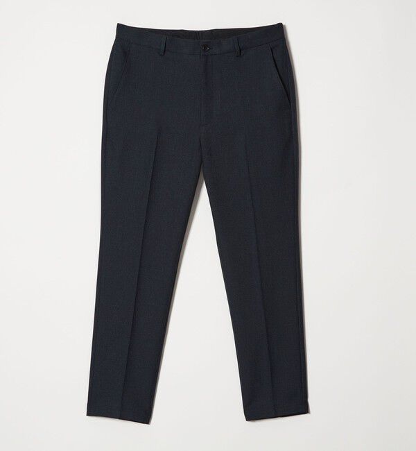 BEAUTY&YOUTH UNITED ARROWS「【WEB限定 WARDROBE SMART】LANATEC シャンブレー ノープリーツ パンツ」|スラックス|