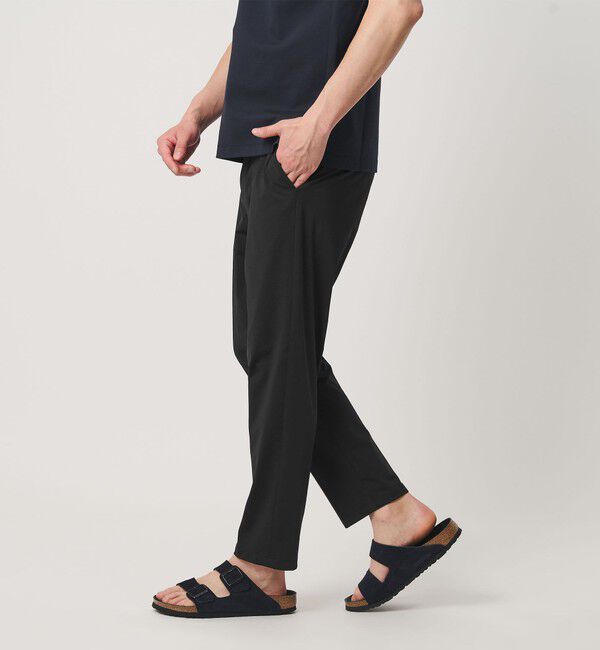 BEAUTY&YOUTH UNITED ARROWS「【WEB限定 WARDROBE SMART】クール トリコット アンクルパンツ 【接触冷感】」|スラックス|