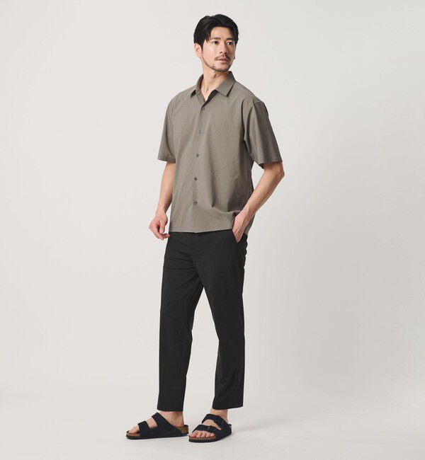 BEAUTY&YOUTH UNITED ARROWS「【WEB限定 WARDROBE SMART】クール トリコット アンクルパンツ 【接触冷感】」|スラックス|