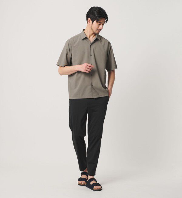 BEAUTY&YOUTH UNITED ARROWS「【WEB限定 WARDROBE SMART】クール トリコット アンクルパンツ 【接触冷感】」|スラックス|