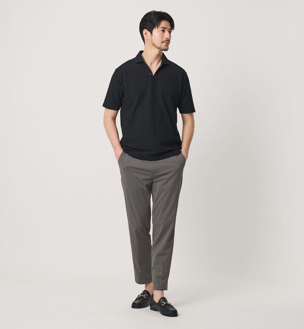 BEAUTY&YOUTH UNITED ARROWS「【WEB限定 WARDROBE SMART】クール トリコット アンクルパンツ 【接触冷感】」|スラックス|