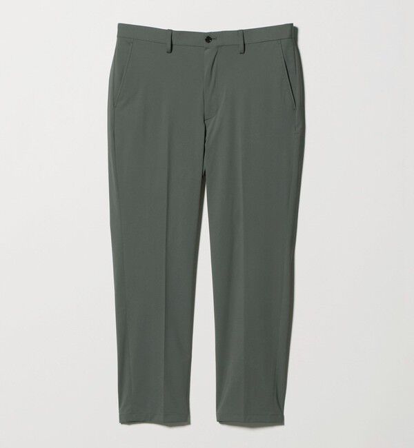 BEAUTY&YOUTH UNITED ARROWS「【WEB限定 WARDROBE SMART】クール トリコット アンクルパンツ 【接触冷感】」|スラックス|