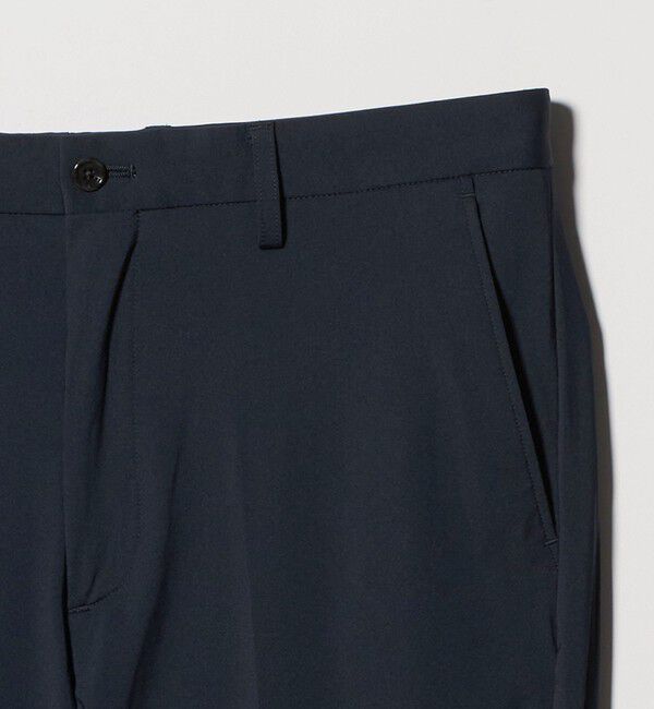 BEAUTY&YOUTH UNITED ARROWS「【WEB限定 WARDROBE SMART】クール トリコット アンクルパンツ 【接触冷感】」|スラックス|