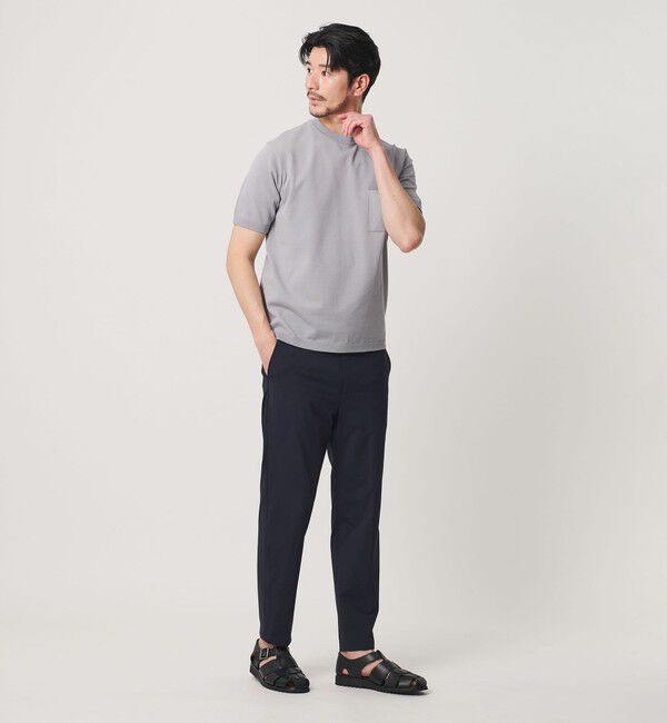 BEAUTY&YOUTH UNITED ARROWS「【WEB限定 WARDROBE SMART】クール トリコット アンクルパンツ 【接触冷感】」|スラックス|
