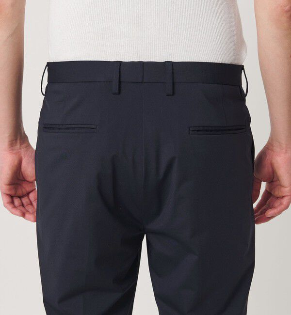 BEAUTY&YOUTH UNITED ARROWS「【WEB限定 WARDROBE SMART】クール トリコット アンクルパンツ 【接触冷感】」|スラックス|