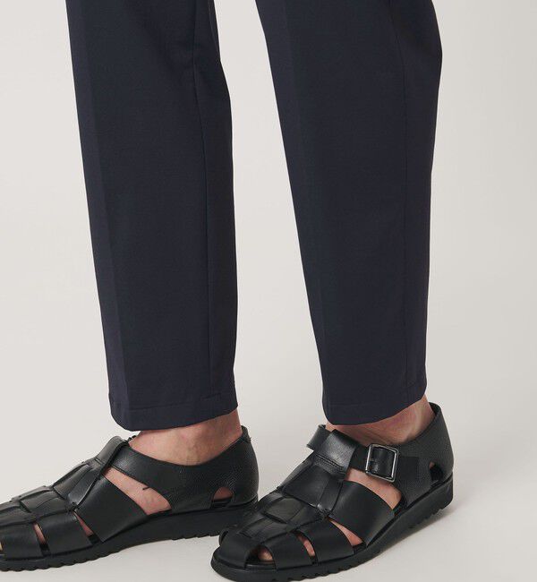 BEAUTY&YOUTH UNITED ARROWS「【WEB限定 WARDROBE SMART】クール トリコット アンクルパンツ 【接触冷感】」|スラックス|