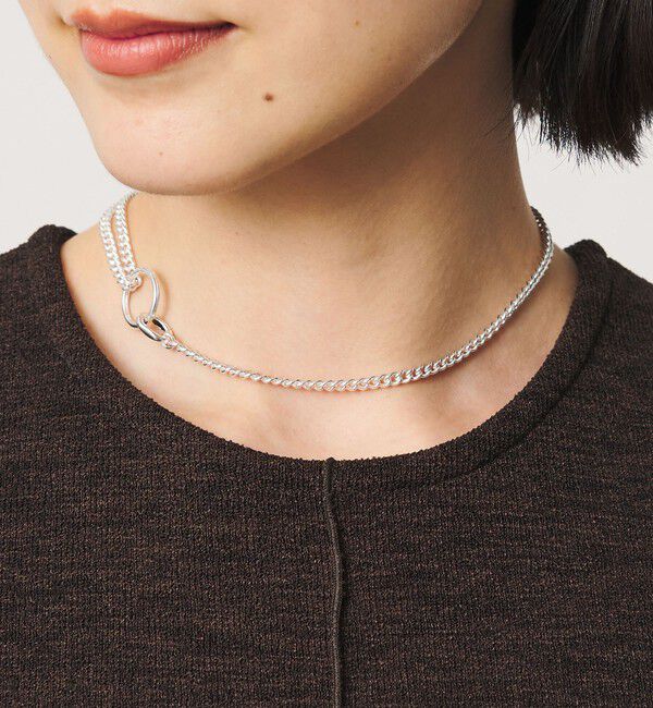 BEAUTY&YOUTH UNITED ARROWS「＜Soierie＞Key motif ネックレス」|ネックレス|