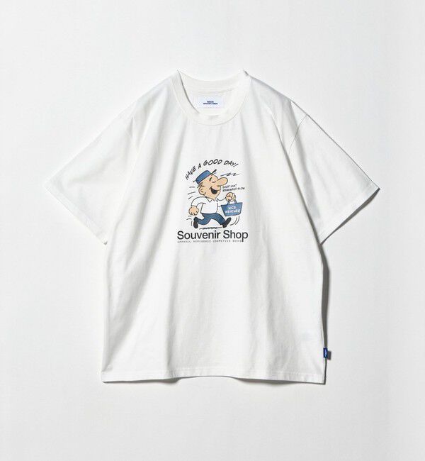 NICE WEATHER「＜NICE WEATHER＞アイコニックプリント Tシャツ」|Tシャツ・カットソー|WHITE