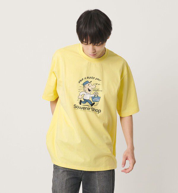 NICE WEATHER「＜NICE WEATHER＞アイコニックプリント Tシャツ」|Tシャツ・カットソー|