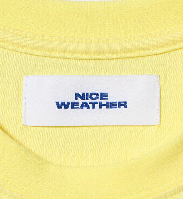 NICE WEATHER「＜NICE WEATHER＞アイコニックプリント Tシャツ」|Tシャツ・カットソー|