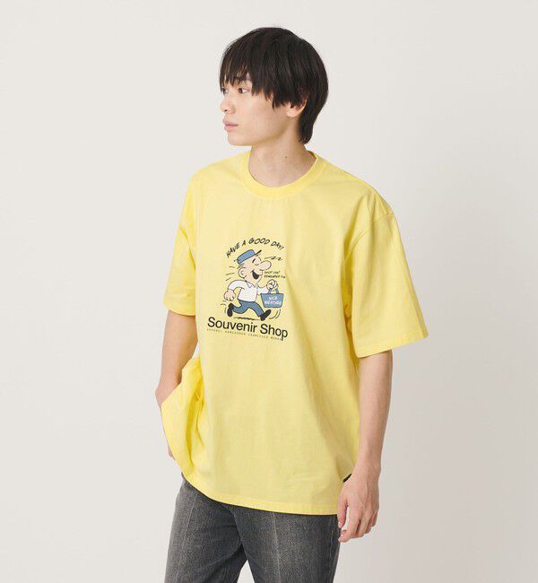 NICE WEATHER「＜NICE WEATHER＞アイコニックプリント Tシャツ」|Tシャツ・カットソー|