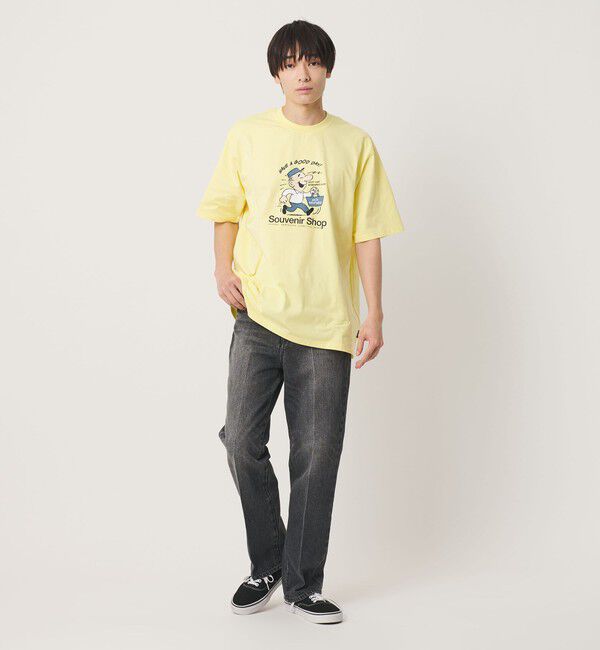 NICE WEATHER「＜NICE WEATHER＞アイコニックプリント Tシャツ」|Tシャツ・カットソー|