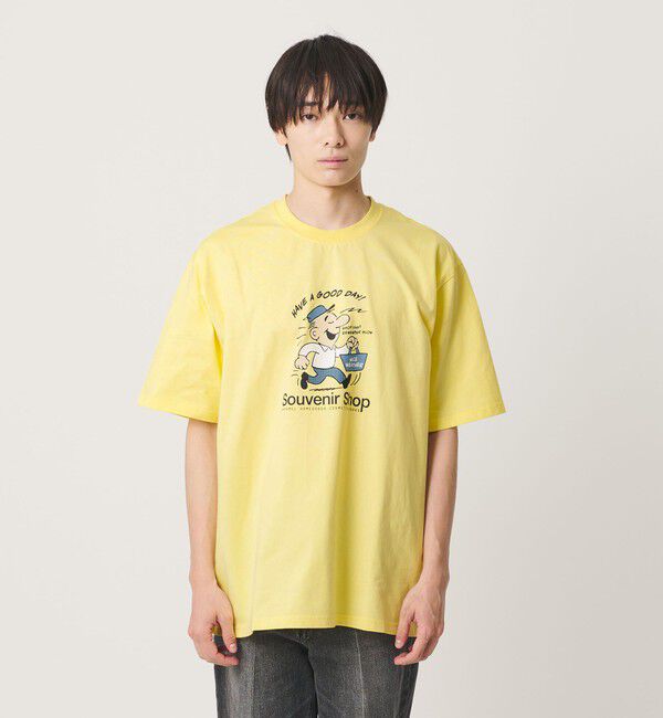 NICE WEATHER「＜NICE WEATHER＞アイコニックプリント Tシャツ」|Tシャツ・カットソー|