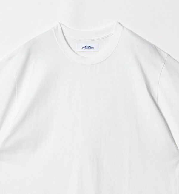 NICE WEATHER「＜NICE WEATHER＞ソリッド ショートスリーブ Tシャツ」|Tシャツ・カットソー|