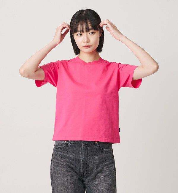 NICE WEATHER「＜NICE WEATHER＞ソリッド ショートスリーブ Tシャツ」|Tシャツ・カットソー|