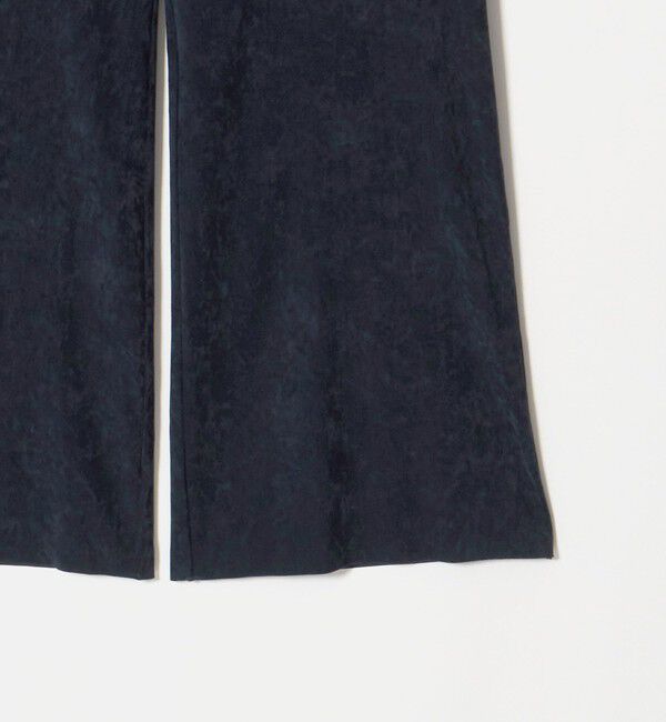 BEAUTY&YOUTH UNITED ARROWS「スエードライク フレアパンツ ウォッシャブル」|チノ|