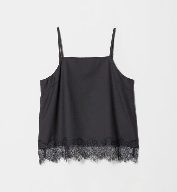 BEAUTY&YOUTH UNITED ARROWS「【WEB限定】レースキャミソール ウォッシャブル」|キャミソール|BLACK