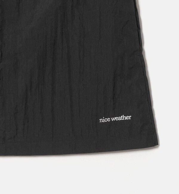 NICE WEATHER「＜NICE WEATHER＞ナイロンミニスカート」|スカート|