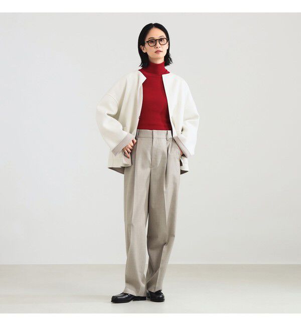 Demi-Luxe BEAMS 「リバー ミドルコート」|ダッフルコート|