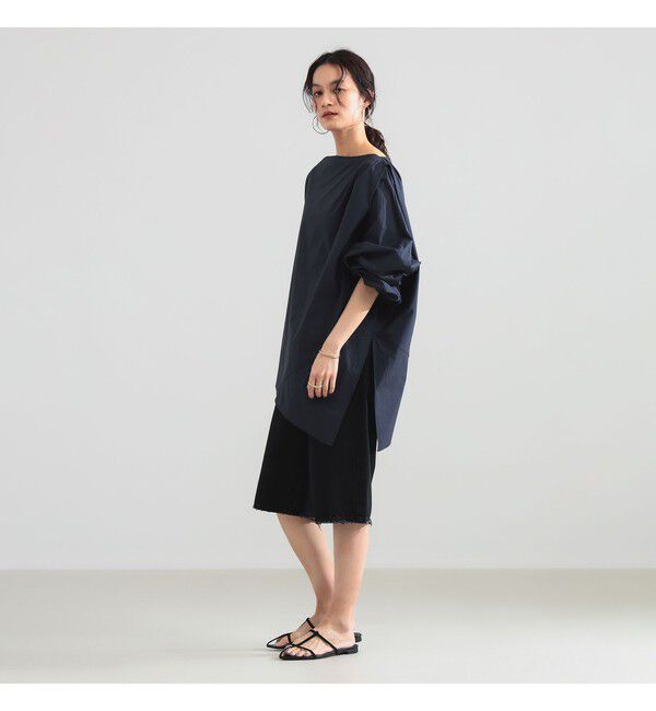 Demi-Luxe BEAMS 「ギャザー ショルダー ブラウス」|シャツ・ブラウス|