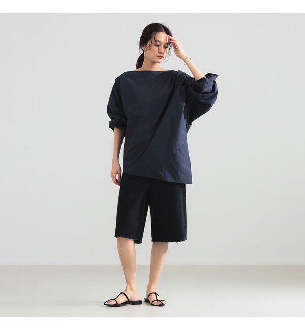 Demi-Luxe BEAMS 「ギャザー ショルダー ブラウス」|シャツ・ブラウス|