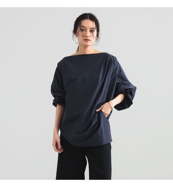 Demi-Luxe BEAMS 「ギャザー ショルダー ブラウス」|シャツ・ブラウス|