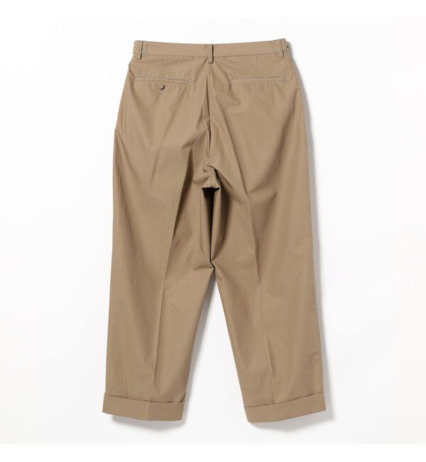 BEAMS PLUS「BEAMS PLUS｜IVY Trousers Wide High Density Cotton｜トラウザーズ｜ワイドシルエット｜ウェザークロス」|その他|