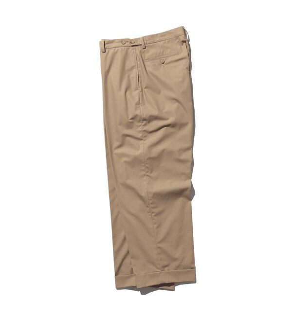 BEAMS PLUS「BEAMS PLUS｜IVY Trousers Wide High Density Cotton｜トラウザーズ｜ワイドシルエット｜ウェザークロス」|その他|